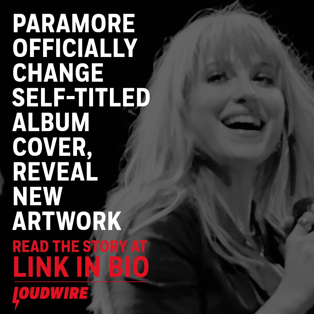 Paramore self titled album cover with logo