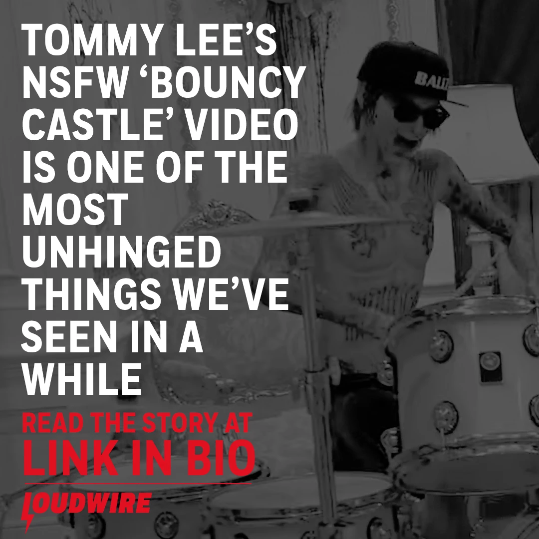 Tommy Lee's 'Bouncy Castle' NSFW Video Is Totally Unhinged
