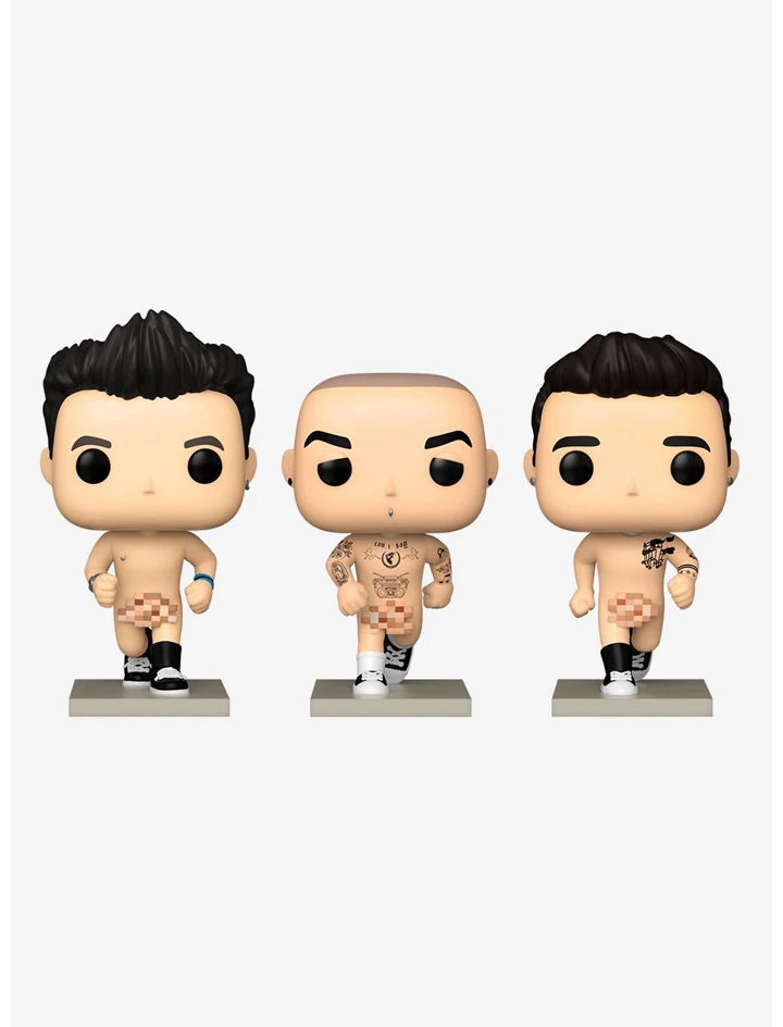 Naked Blink-182 'What's My Age Again' Funko Pop! Dolls Are Here