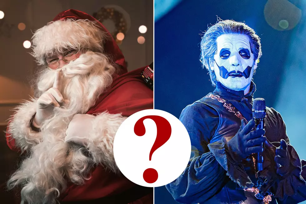 Someone Dressed as Santa Is Handing Out Ghost Merch in Los Angeles, But Why?