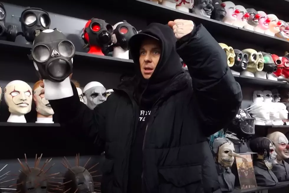 Sid Wilson Visits Massive Fan Collection of Slipknot Memorabilia 