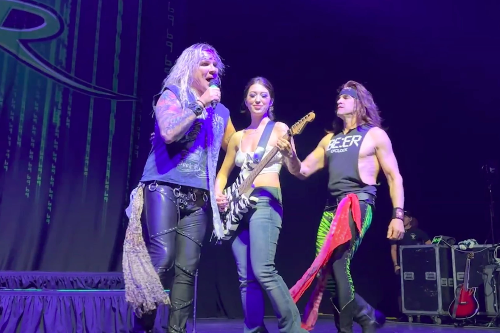 Steel Panther Joined by 'Top Gun' Guitarist for Van Halen Cover