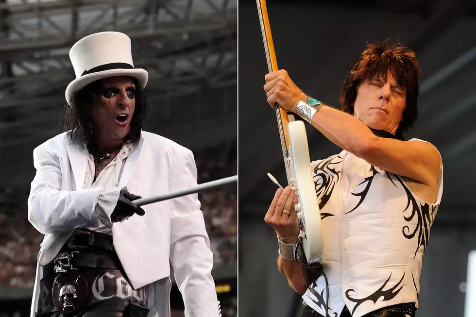 Alice Cooper Praises Jeff Beck, Recalls Opening for The Yardbirds