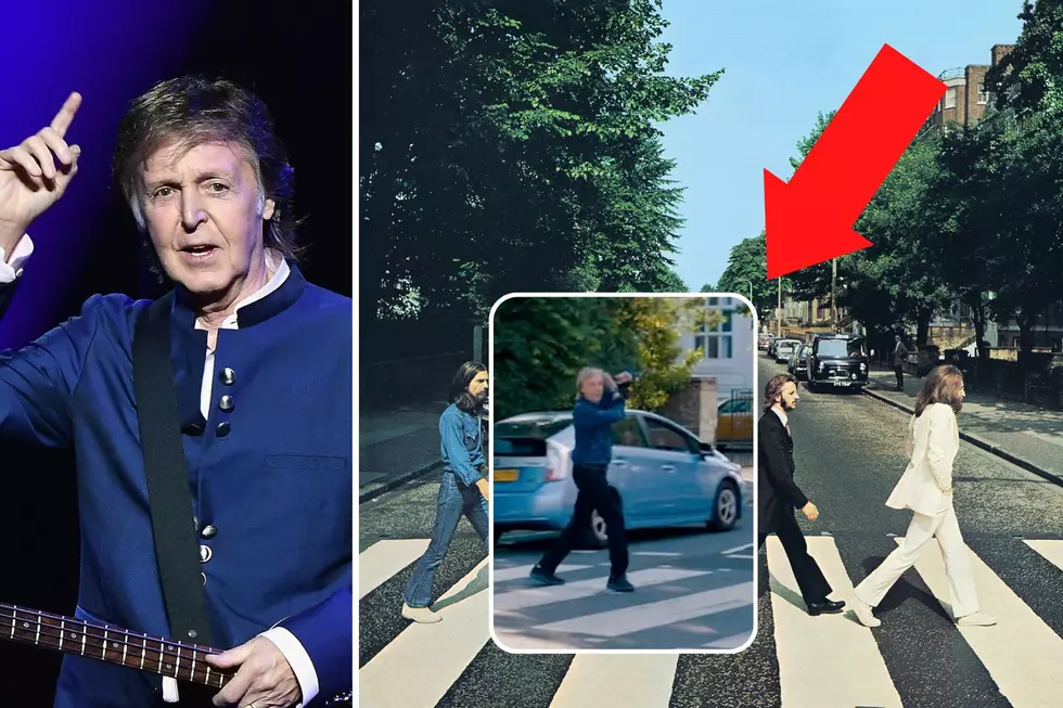 Video Clip Shows Car Nearly Hit McCartney Recreating 'Abbey Road'