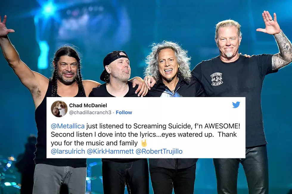 Fans React to the Music + Message of Metallica’s New Song ‘Screaming Suicide’