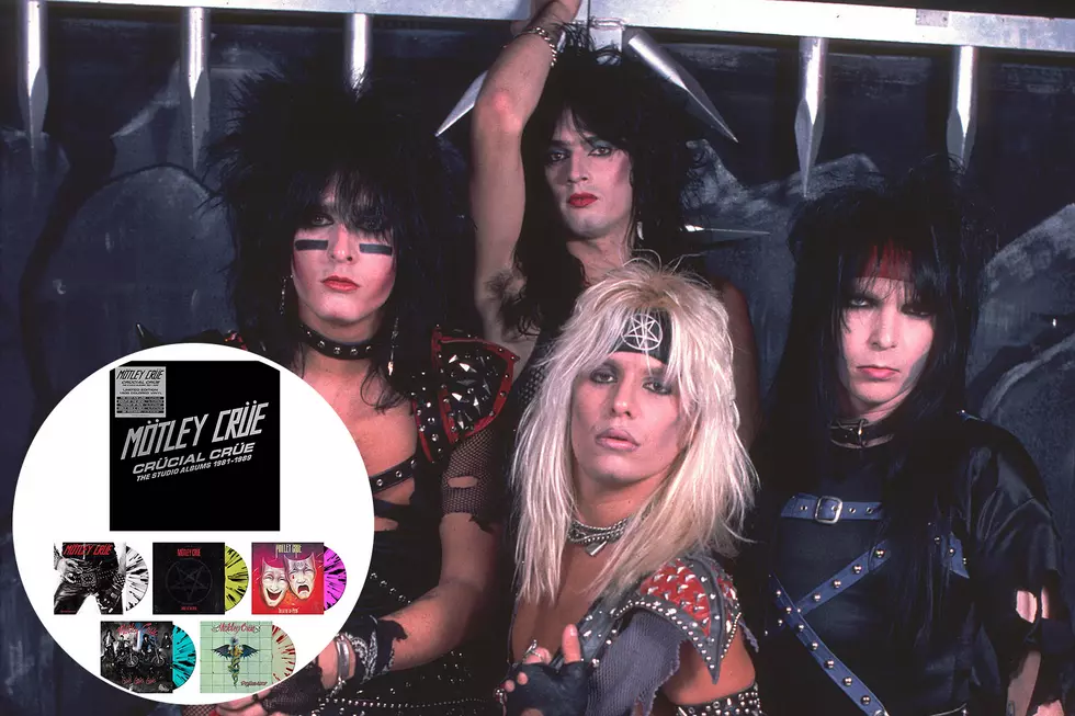 Enter For a Chance to Win a Box Set of 5 Motley Crue Albums on Colored Vinyl