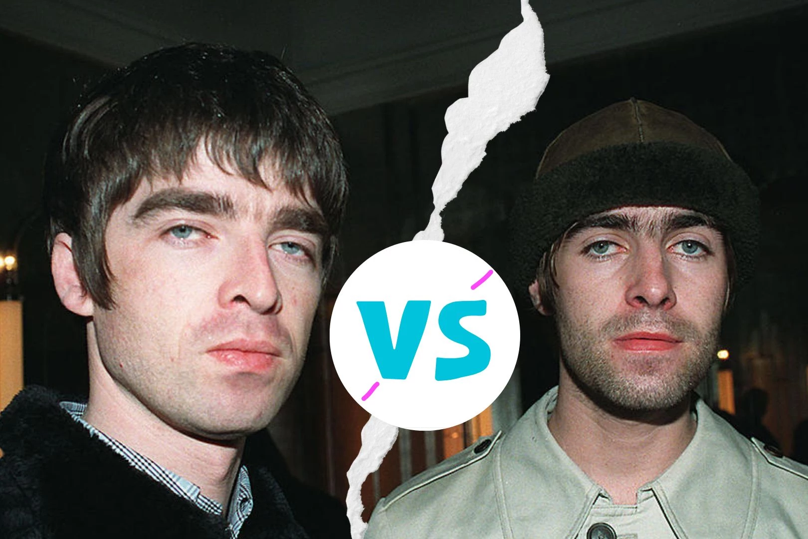 A Timeline of the Beef Between Oasis' Noel + Liam Gallagher