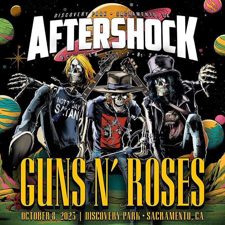 Guns N' Roses Revealed as First 2023 Aftershock Fest Headliner