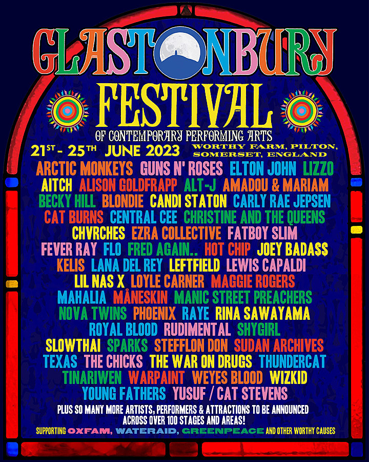 GUNS N'' ROSES / GLASTONBURY FESTIVAL「ピラミッド・アイ