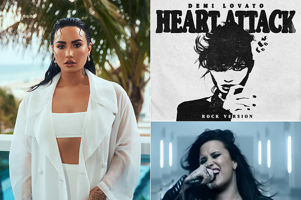Lovato Gives 'Heart Attack' a Rock Makeover for 10th Anniversary
