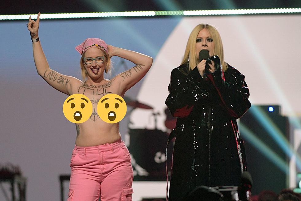 Avril Lavigne's Hilarious Response to Topless Stage Crasher