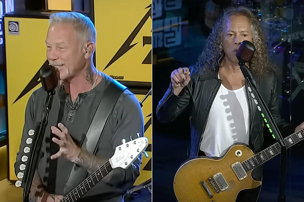 James Hetfield Turned Down Opportunity to Buy &#8216;Greeny&#8217; Guitar Before Kirk Hammett