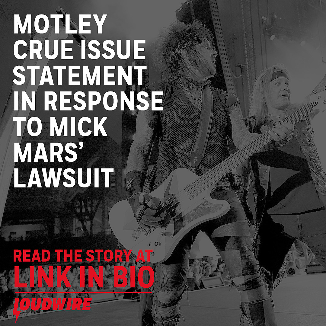 Motley Crue Responds to Mick Mars Lawsuit, Citing Poor Performance