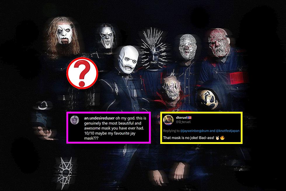 Slipknot&#8217;s Jay Weinberg Reveals Brand New Mask at Knotfest Japan + Fans React