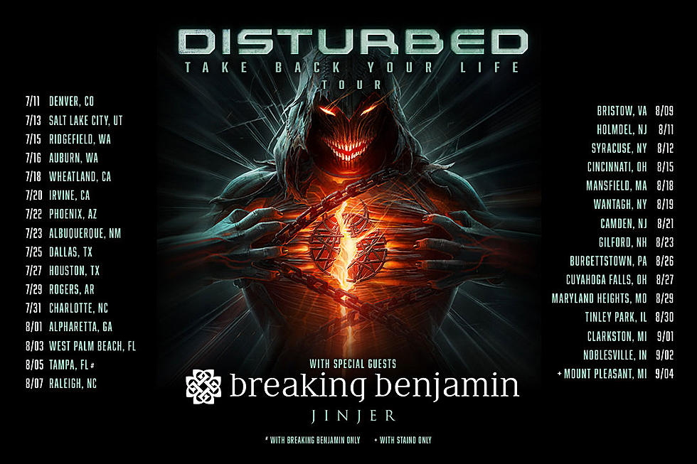 Disturbed’s &#8216;Take Back Your Life&#8217; Tour Continues This Summer!