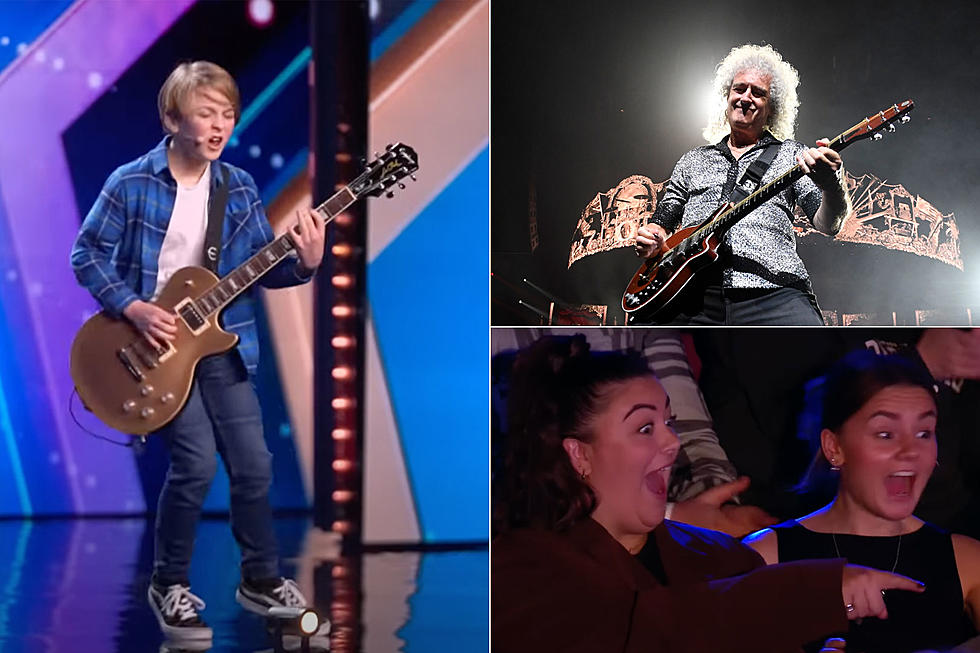 11-Year-Old Electrifies Brian May + &#8216;Britain&#8217;s Got Talent&#8217; Audience With Queen Guitar Medley