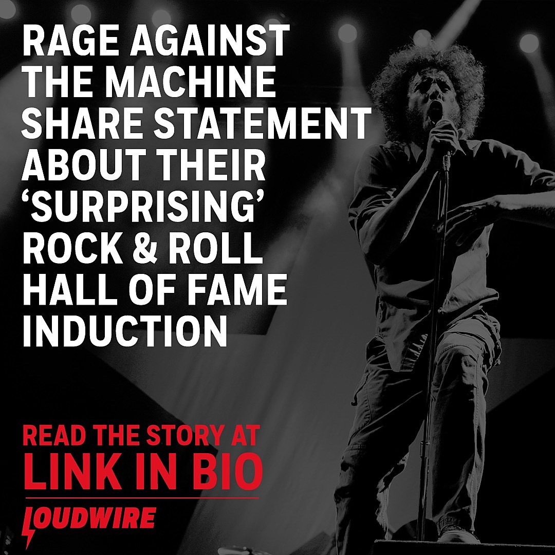 Rage Against the Machine Share Statement on Rock Hall 2023