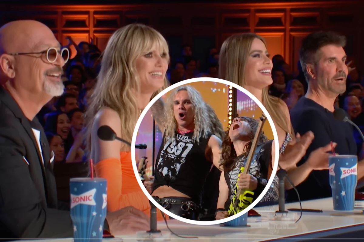 'AGT' Judges Praise Steel Panther's 'America's Got Talent' Tryout
