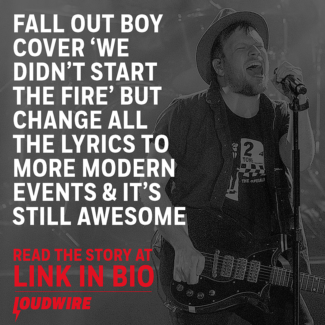 Fall Out Boy's 'We Didn't Start the Fire' cover: Read the full lyrics
