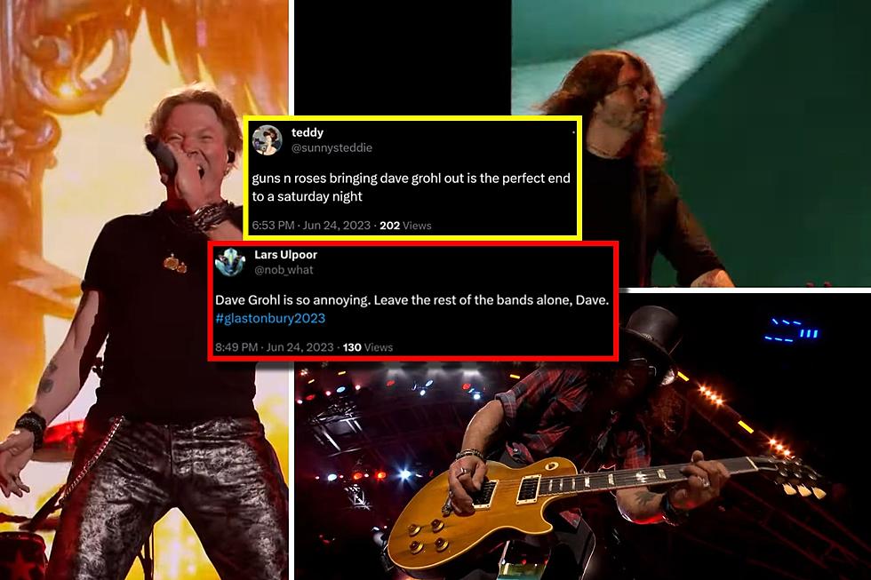 Dave Grohl Joins Guns N&#8217; Roses&#8217; Polarizing Glastonbury Set + Fans Have Mixed Reactions