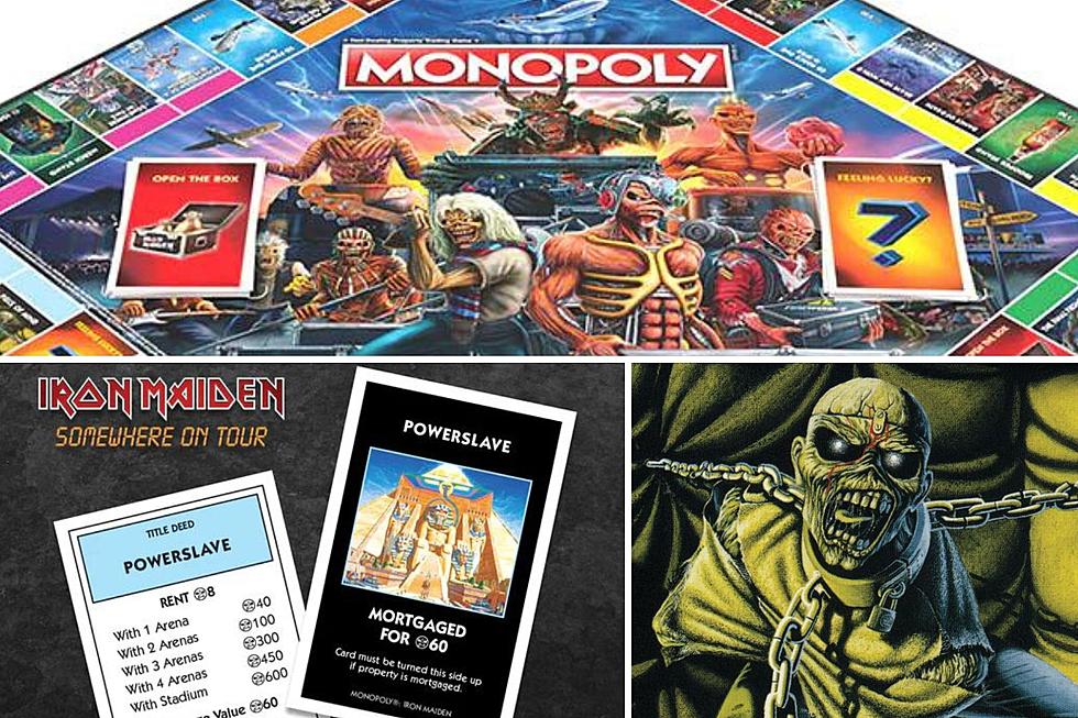 Take a Look at Iron Maiden's First-Ever Signature Monopoly Game