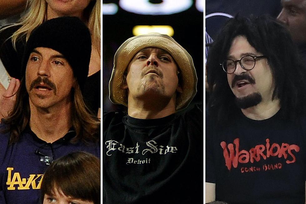 A Photo Timeline of Rock Stars Who Have Attended the NBA Finals