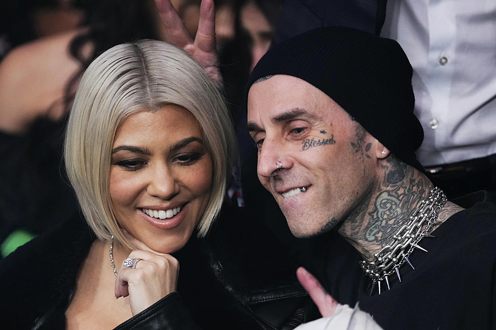 Travis Barker and Kourtney Kardashian Have Gender Reveal Party for Their Baby