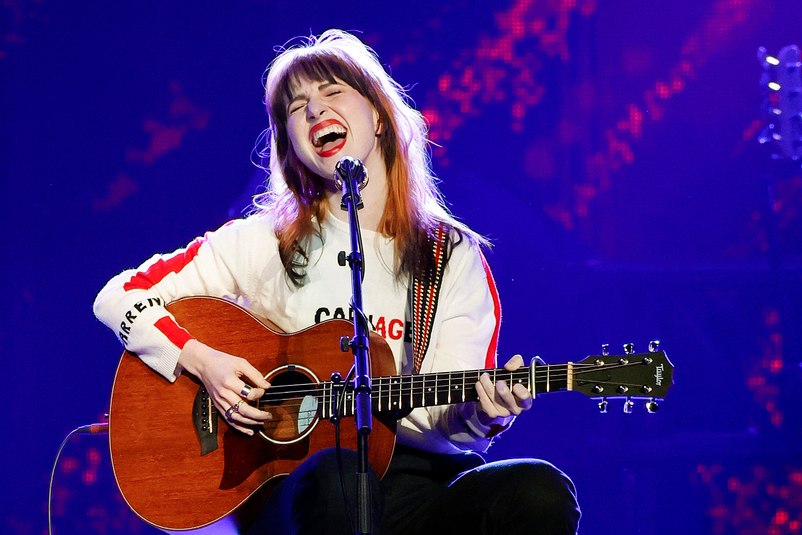 Watch Hayley Williams Lose Mic Stand Mid-Song, Crowd Steps In