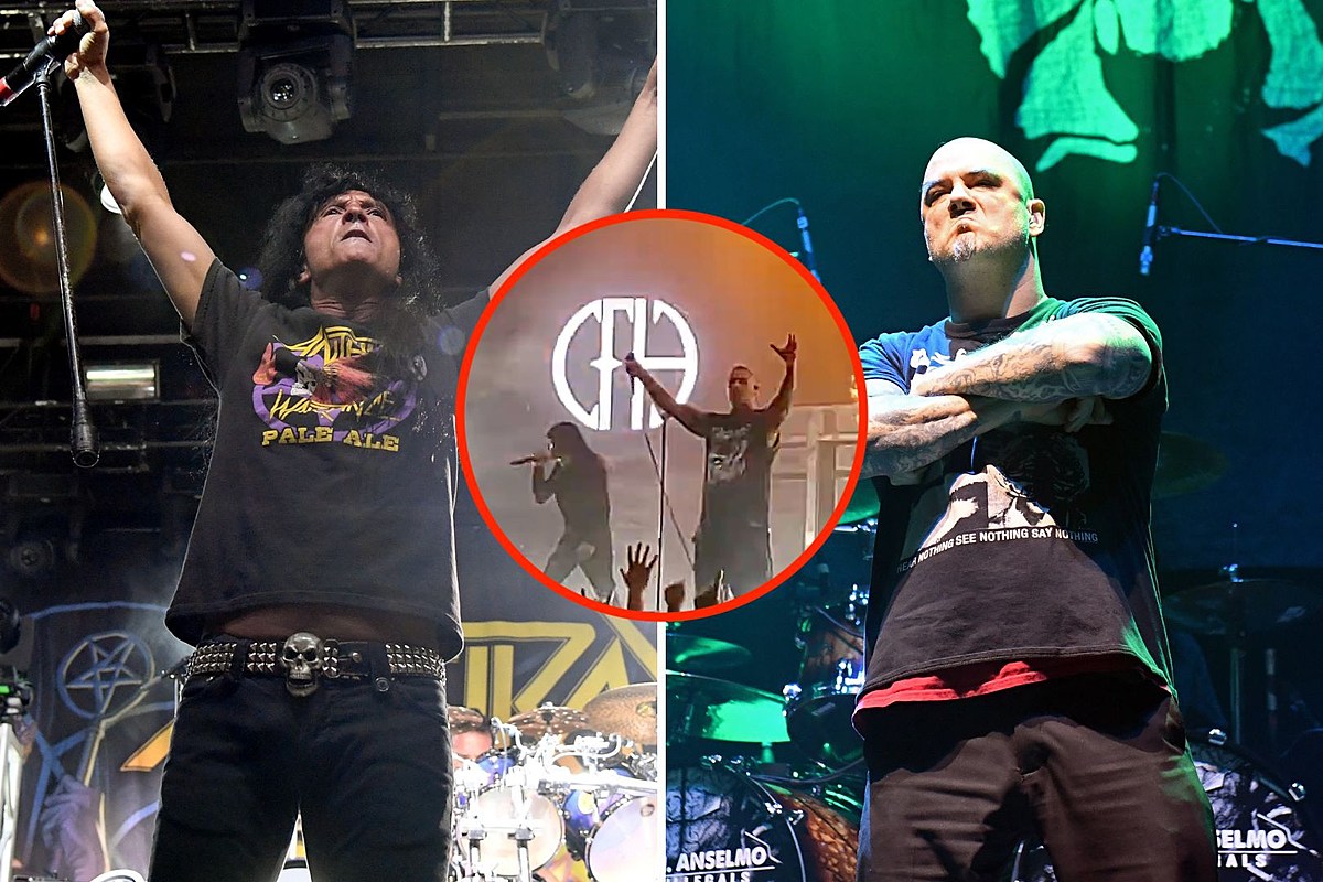 Watch Anthrax’s Joey Belladonna Join Pantera Onstage for ‘Walk’