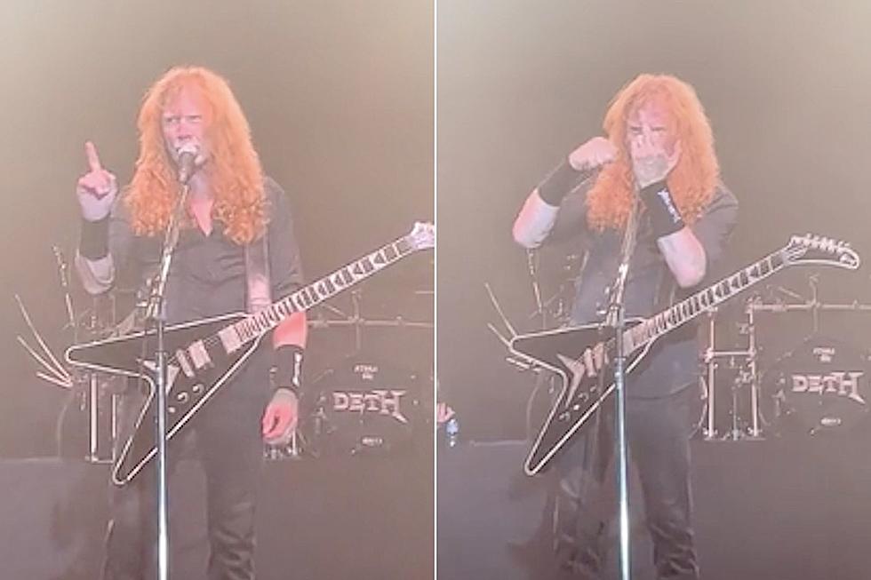 Mustaine Tells Off Drunk Fans at Megadeth Show