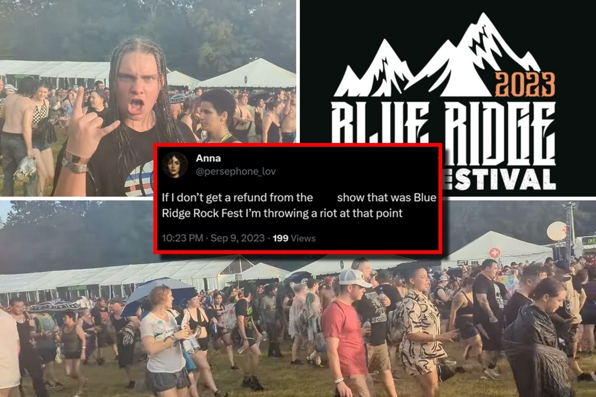 Blue Ridge Roc Fest Map Blue Ridge Rock Fest Canceled Due to Weather, Fans + Bands React
