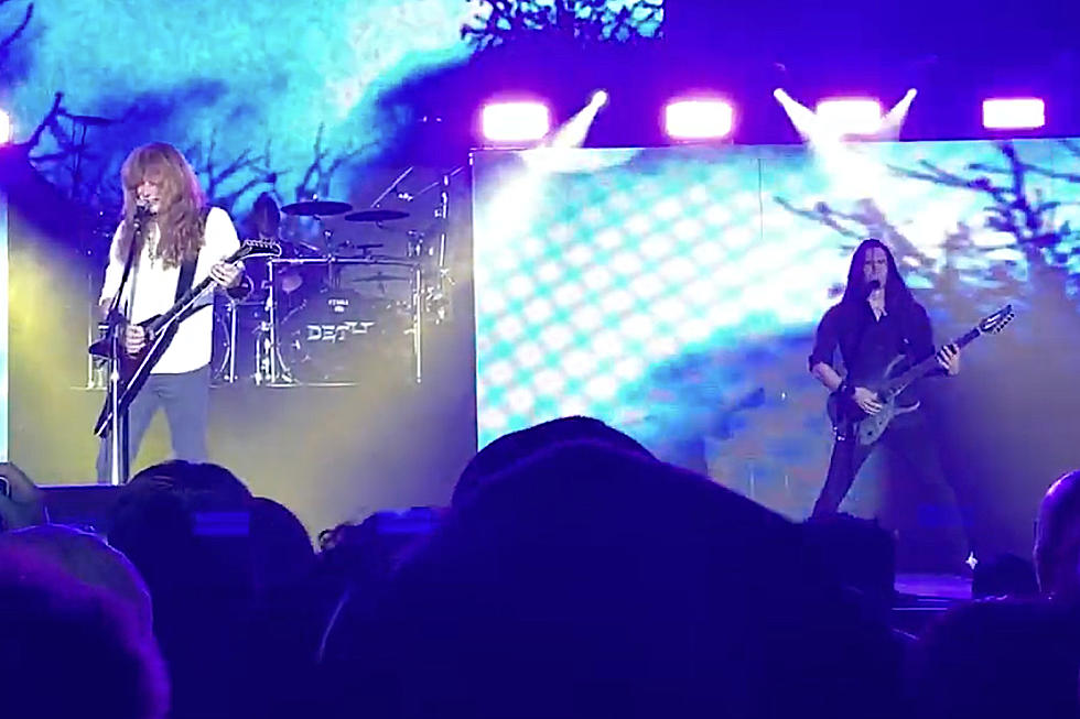 Watch Fill-In Guitarist Teemu Mantysaari Play His First Show With Megadeth