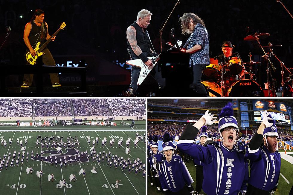 Watch Kansas State University Marching Band Perform Metallica Halftime Show