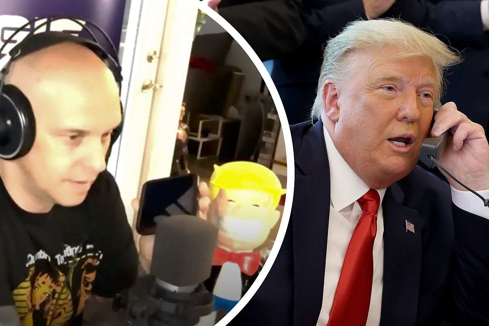 Metal Singer + Radio Station Prank Called Donald Trump - Listen