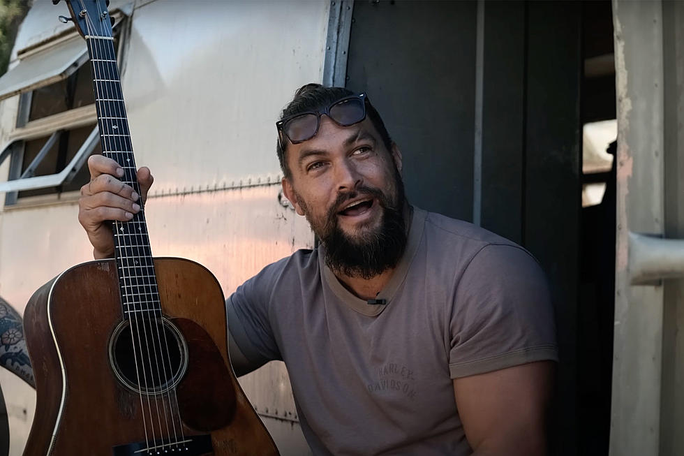 Jason Momoa Adds 1934 Original 'Holy Grail' Guitar to Collection