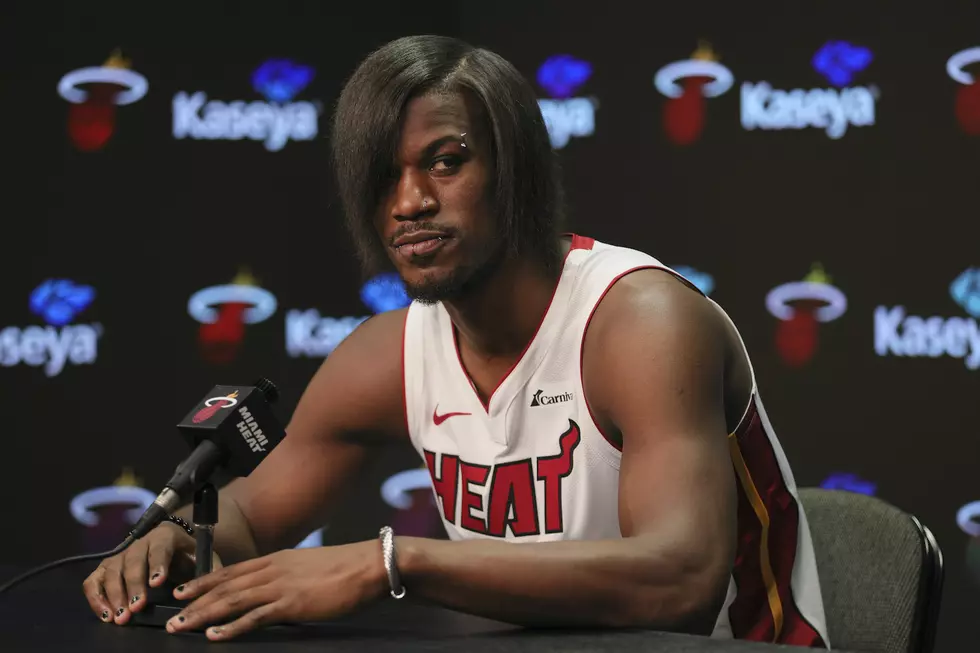 Jimmy Butler at Miami Heat Media Day 2023