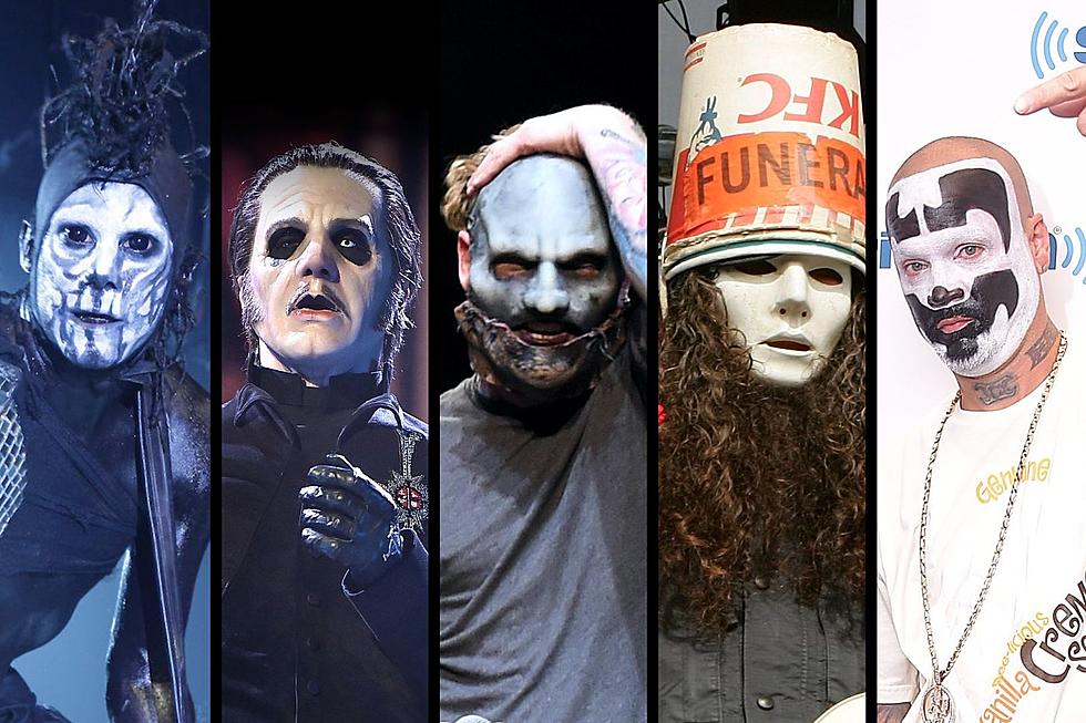 Masked Rock Stars With + Without Their Masks – Photos