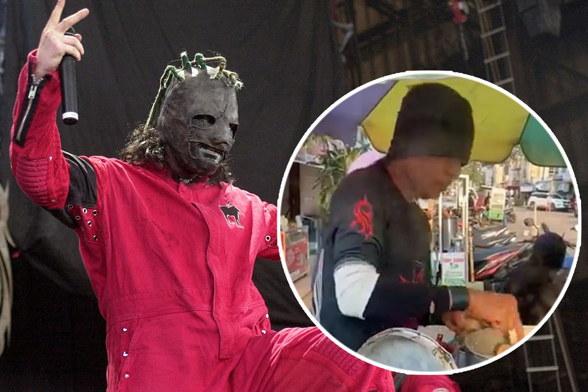 Slipknot meledak saat menyajikan makanan di pedagang kaki lima di Indonesia