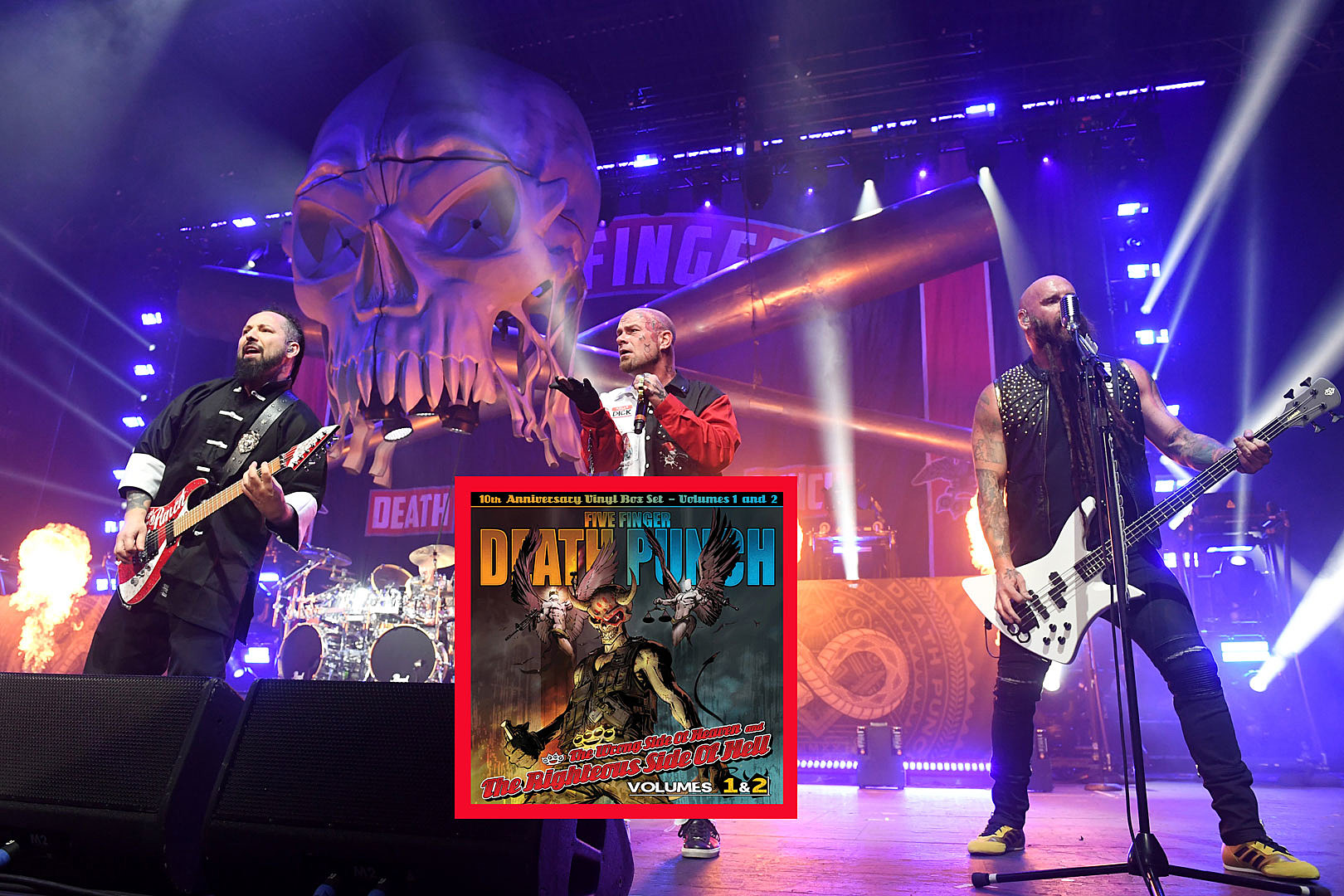Win a FFDP Vinyl 10th Anniversary 'Wrong Side of Heaven' Box Set