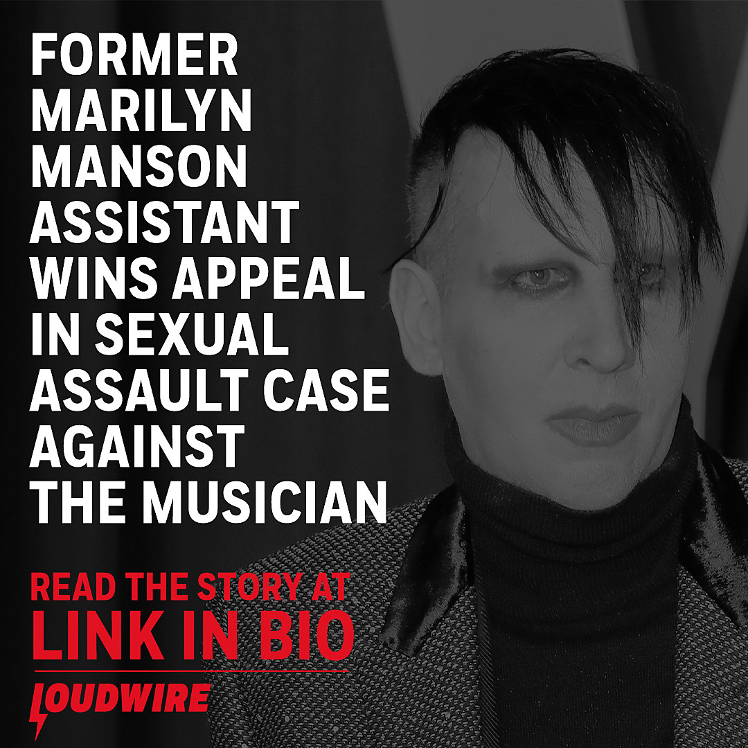 Marilyn Manson's Former Assistant Wins Appeal to Revive Sexual Assault  Lawsuit