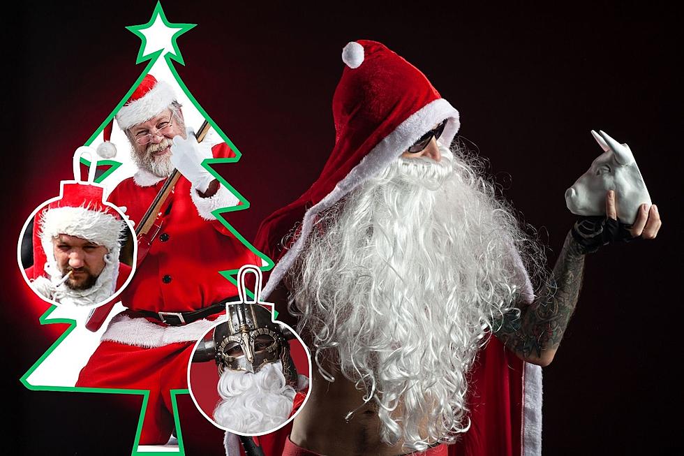 Photos – Ridiculously Over the Top Rock + Metal Santas