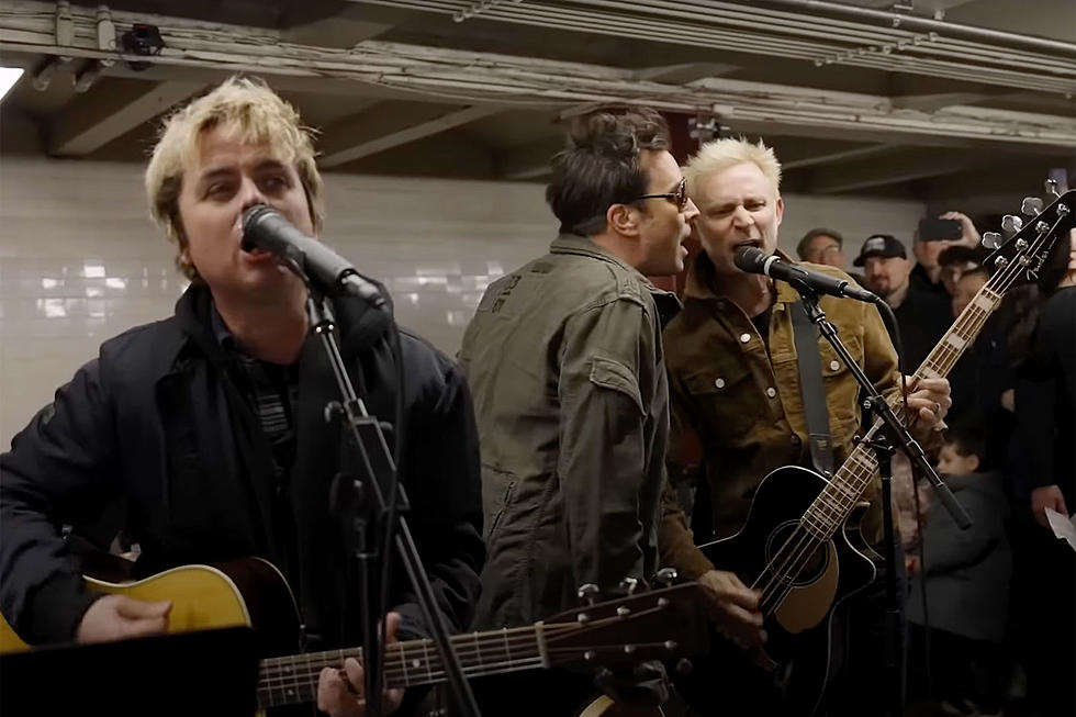 Green Day Share Video of Subway Station Set Started in Disguise
