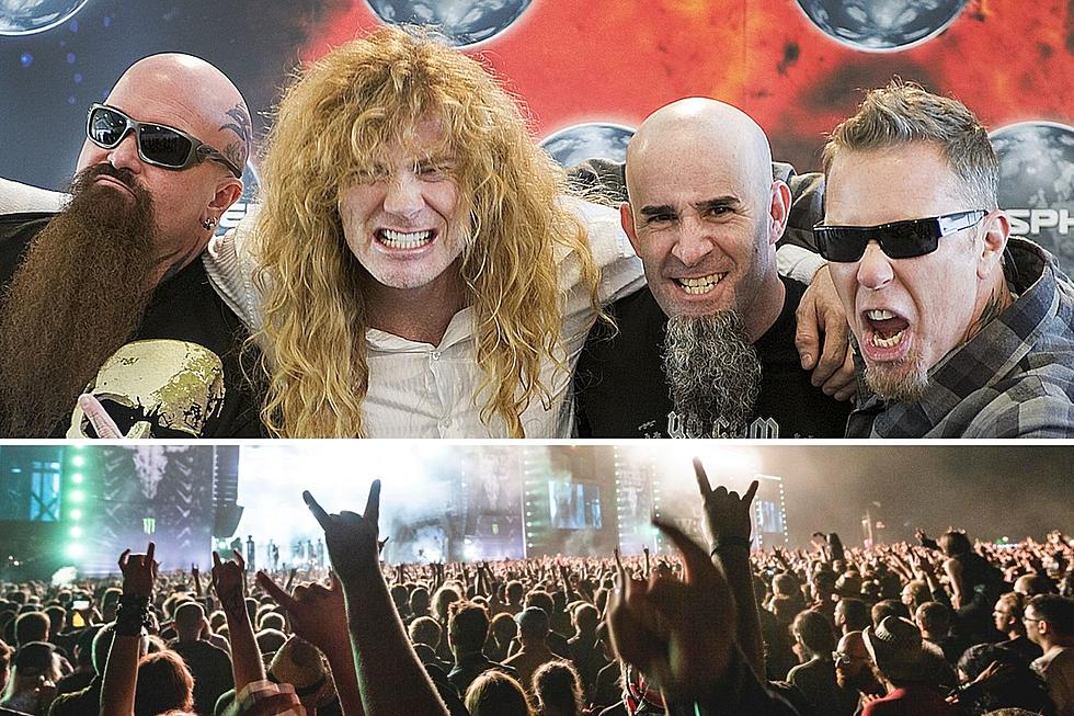 The Most Played Song Live Off Each Album by Thrash’s ‘Big 4′ (Metallica, Slayer, Megadeth, Anthrax)