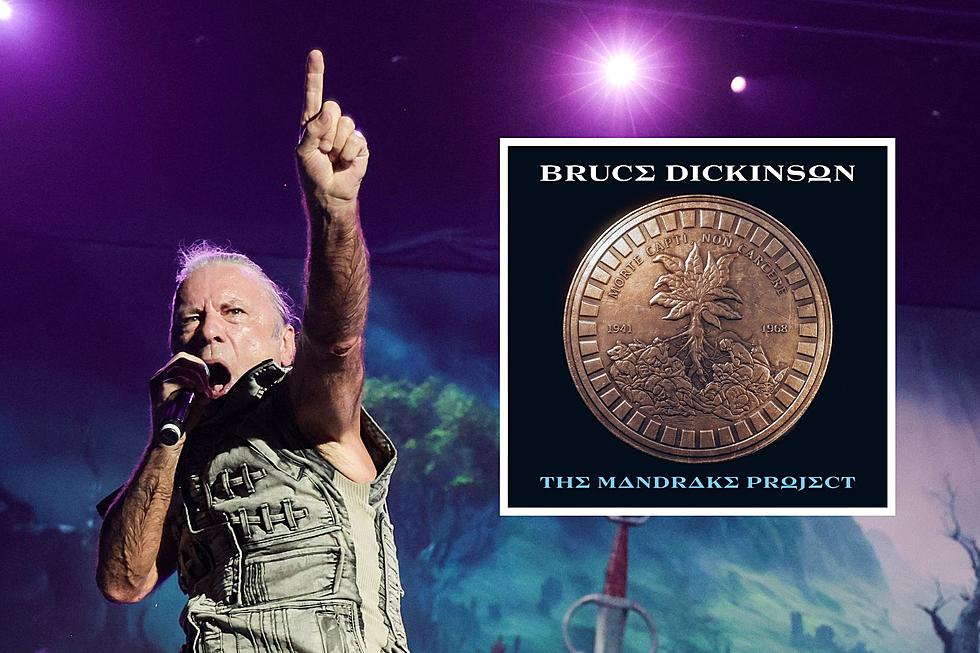 Bruce Dickinson Plays His First-Ever Guitar Solo on &#8216;The Mandrake Project&#8217;