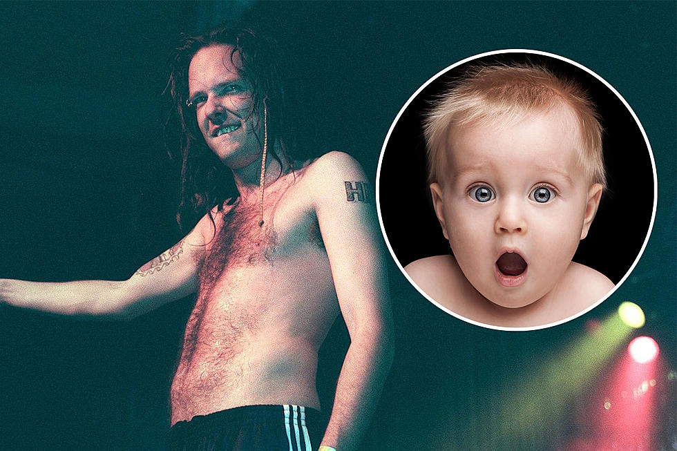 Jonathan Davis Held His Newborn Son While Recording Korn&#8217;s &#8216;A.D.I.D.A.S.&#8217;
