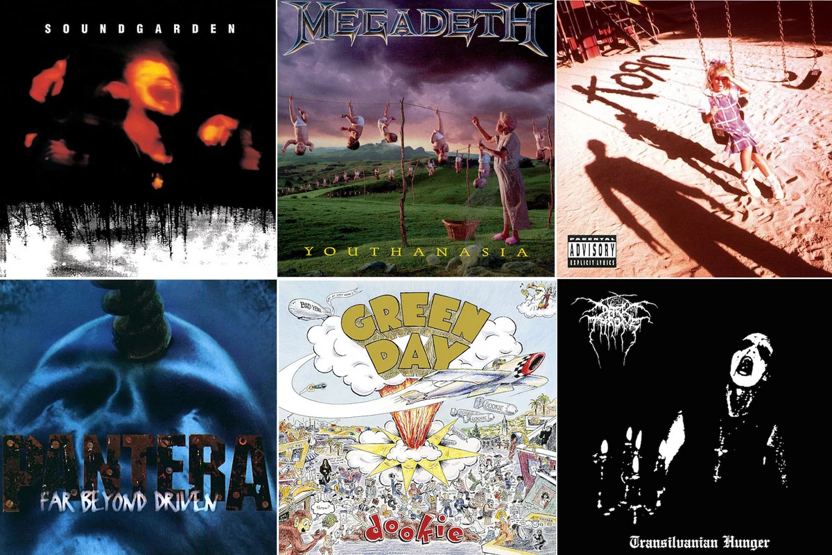 25 Big Rock + Metal Albums Turning 30 in 2024 Audilous