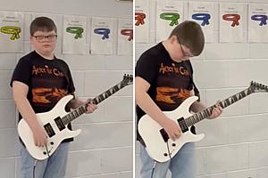 Viral Kid Guitarist Praised by His Favorite Bands
