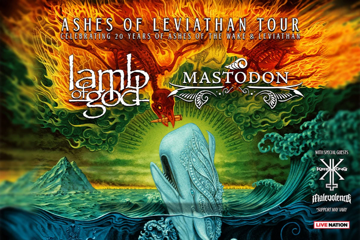 Lamb Of God And Mastodon Ashes Of Leviathan Tour