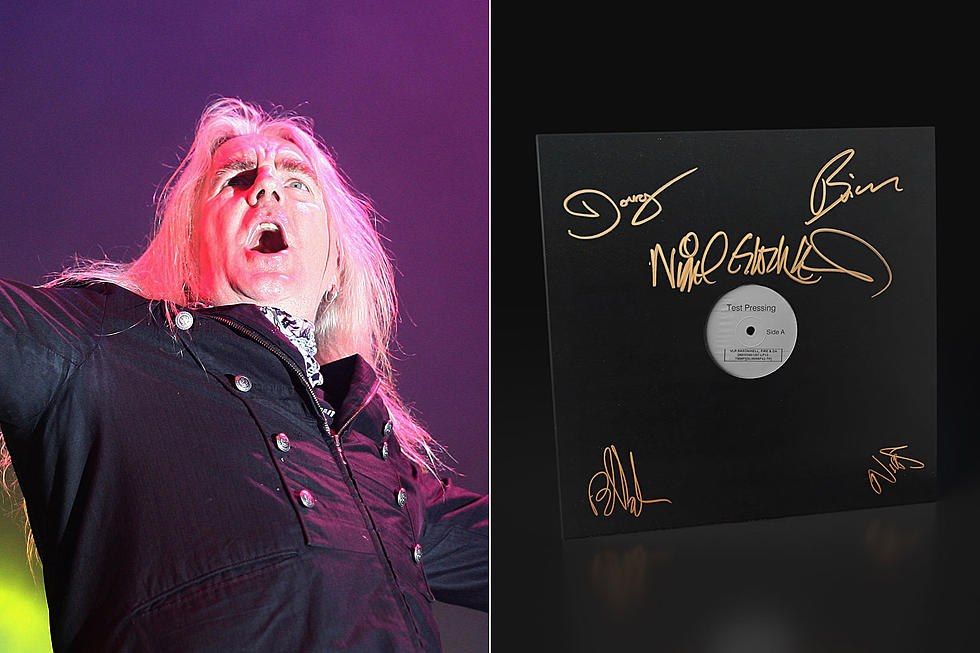 Win a Saxon ‘Hell, Fire and Damnation’ Signed Vinyl Test Pressing