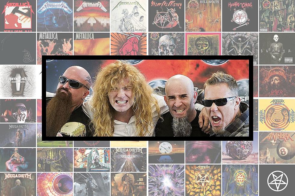 The Least Played Song Live Off Each Album by Thrash&#8217;s &#8216;Big 4&#8242; (Metallica, Slayer, Megadeth, Anthrax)